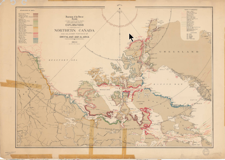 Reproduction d'une carte ancienne