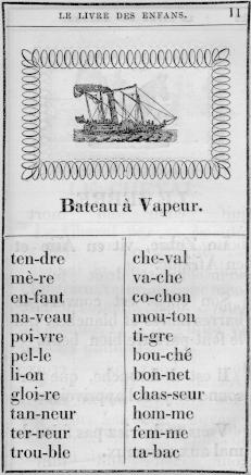 Page titre du Livre des enfans [sic]