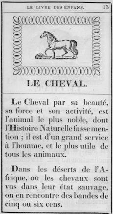 Page titre du Livre des enfans [sic]