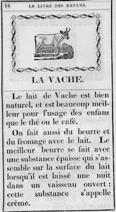 Page titre du Livre des enfans [sic]