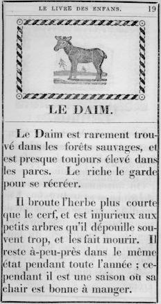Page titre du Livre des enfans [sic]