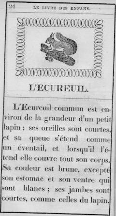 Page titre du Livre des enfans [sic]
