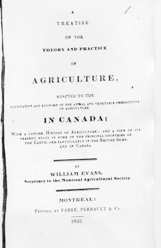 Page titre de A treatise of the theory and practice of agriculture