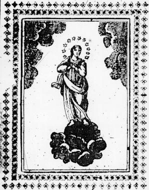 Page titre de Recueil de cantiques spirituels