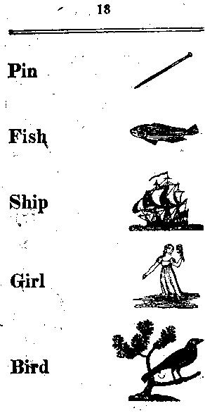 Page titre de The child's primer, or, first book for primaray schools