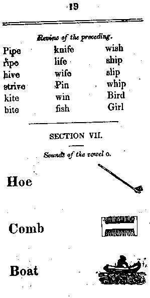 Page titre de The child's primer, or, first book for primaray schools