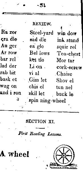 Page titre de The child's primer, or, first book for primaray schools