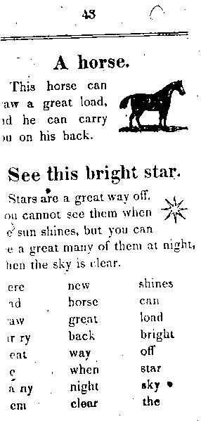 Page titre de The child's primer, or, first book for primaray schools