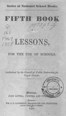Fifth book of lessons: for the use of 
schools
