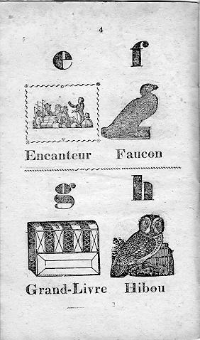 Page titre du Nouvel alphabet