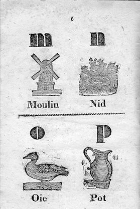 Page titre du Nouvel alphabet