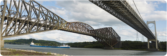 Ponts de Québec et Pierre Laporte