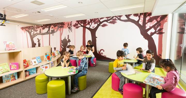 Salle d’animation de littérature jeunesse Charlotte-Guérette  